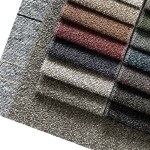 Upholstery Fabric Supplier - Vintage Style Woven Yarn-Dyed Plain