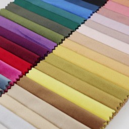 Knitted Velvet Supplier - 100% Polyester Holland Woven Plain Breathable