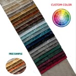 Curtain Material Factory - Non-Woven Polyester Breathable Plain Style