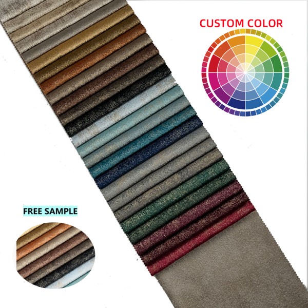 Velvet Sofa Fabric Factory - Customized Modern Soft Woven Dutch Style