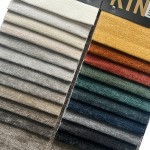 Woven Fabric Supplier - Luxury 100% Polyester Breathable Upholstery