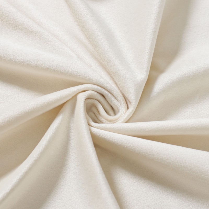 Velvet Sofa Fabric Supplier - Super Soft Woven Plain Dyed Breathable