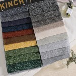 Sofa Fabric Supplier - Modern Luxury Eco-Friendly Knitted Plain