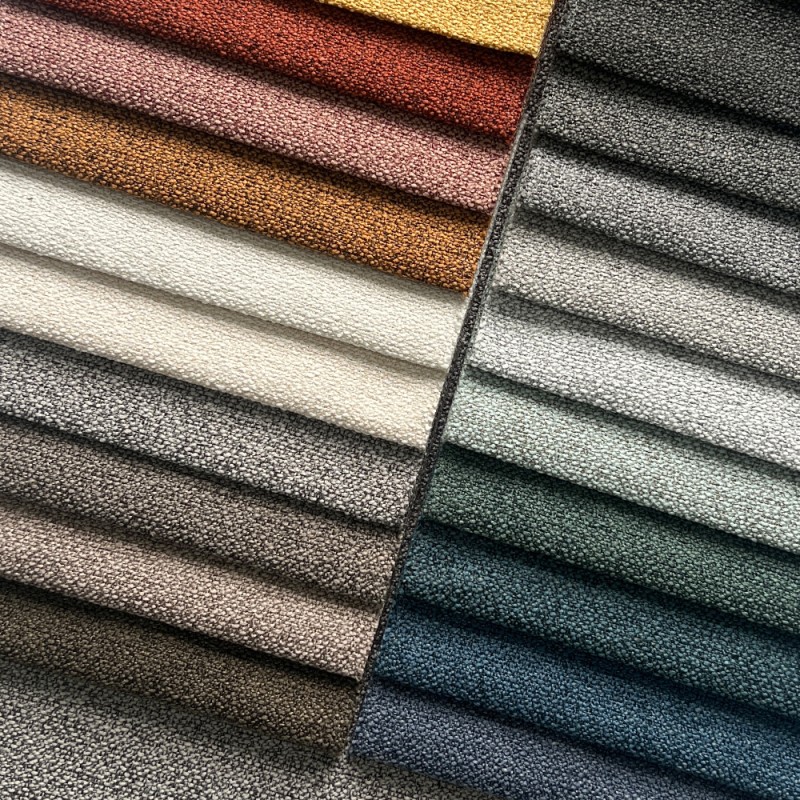 Upholstery Fabric Factory - 100% Polyester Woven Plain Yarn Dyed