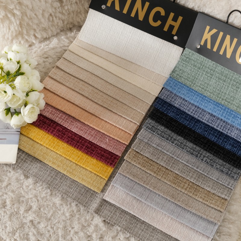 Woven Fabric Supplier - 330gsm Polyester Plain Breathable Upholstery