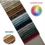 Sample Book Fabric Supplier - Polyester Woven Plain Yarn Dyed Breathable