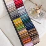 Woven Velvet Fabric Manufacturer - Luxury Multi-colors Plain Home Textile