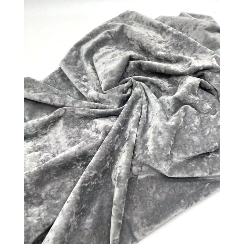Crushed Velvet Manufacturer - Popular 100% Polyester Weft