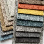 Warp Knitted Fabric Supplier - Polyester Waterproof Fake Linen