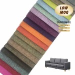 Linen Look Fabric Supplier - Home Deco 100% Polyester Wide