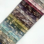 Printed Velvet Supplier - Factory Direct Knitted Gold Print