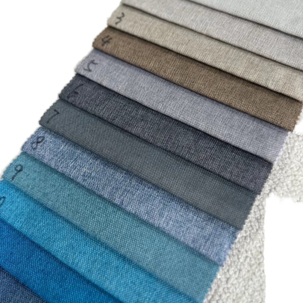 Linen Look Fabric Factory - New Promotion Pure Polyester