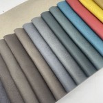 Faux Leather Fabric Factory - 100% Polyester 280gsm Low Moq