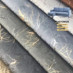 Gold Foil Velvet Supplier - Customized Luxury Polyester Print