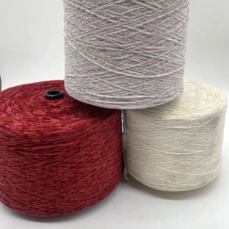 Chenille Yarn Factory - Factory Dyed Polyester Fancy