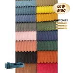 Thick Corduroy Manufacturer - Low Moq Multi-colors Raw