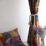 Bohemian Curtain Factory - Cotton Linen Semi Blackout Retro