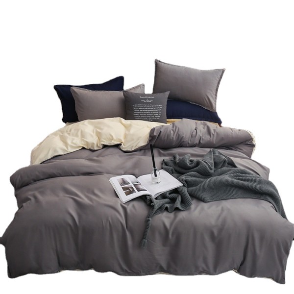 Bedding Set Manufacturer - Solid Color Aloe Cotton Double Ply
