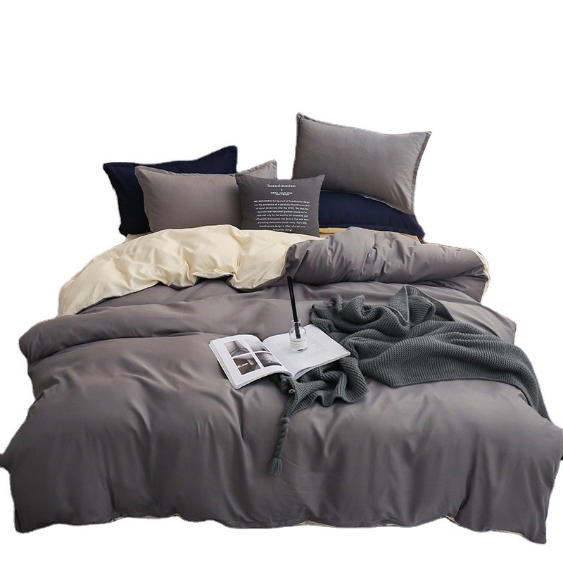 Bedding Set Manufacturer - Solid Color Aloe Cotton Double Ply
