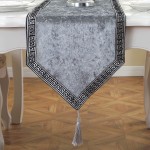 Christmas Table Runner Supplier - Cotton Linen Snowman