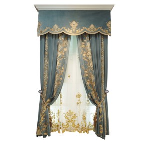 Embroidered Curtain Factory - High Grade Flannelette Living