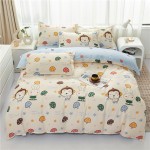 Student Bedding Factory - Twill Grinding Wool 4 Piece Set