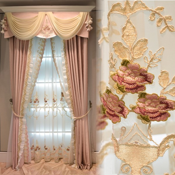 Luxury Curtain Supplier - French Silver Model Room