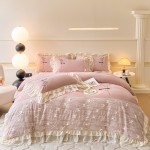 Mink Velvet Bedding Manufacturer - 4 Piece Plush Crystal Velvet