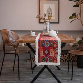 Woven Table Runner Supplier - Hot Sale Cotton Tread