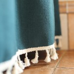 Kitchen Curtain Supplier - Half Cabinet Door Tassel Design