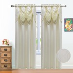 Plain Color Curtain Supplier - French Window Splicing