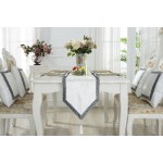 Christmas Table Runner Supplier - Cotton Linen Snowman