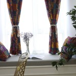 Bohemian Curtain Factory - Cotton Linen Semi Blackout Retro