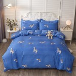 Student Bedding Factory - Twill Grinding Wool 4 Piece Set