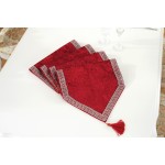 Christmas Table Runner Supplier - Cotton Linen Snowman