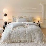 Mink Velvet Bedding Manufacturer - 4 Piece Plush Crystal Velvet