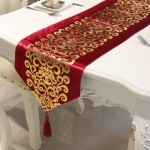 Retro Table Runner Manufacturer - American Luxury Jacquard
