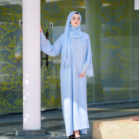 Muslim Abaya Factory - Elegant Seven-Color Diamond-Free