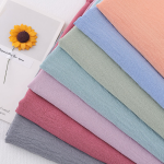 Ice Silk Fabric Factory - Middle East Wrinkle Robe Plain