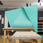 Softshell Fabric Supplier - 280GSM Waterproof Bonded