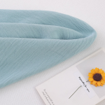 Ice Silk Fabric Factory - Middle East Wrinkle Robe Plain