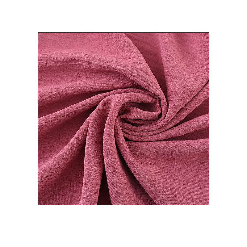 Ice Silk Fabric Factory - Middle East Wrinkle Robe Plain