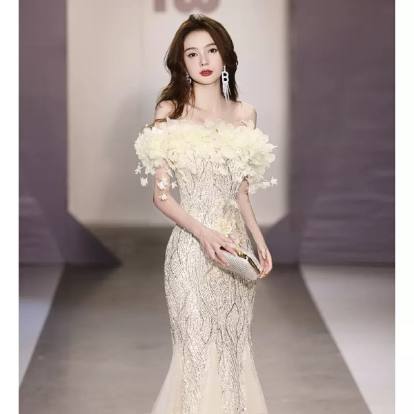 Bridal Fabric Supplier - High Quality Tulle Beads Lace