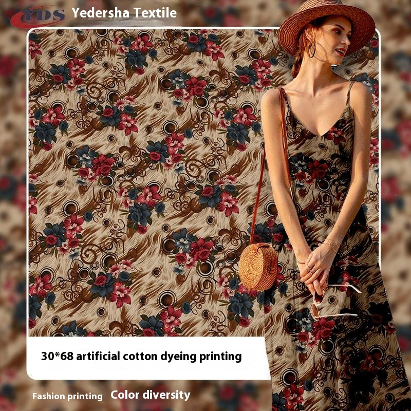 Rayon Fabric Factory - Indonesia Thai Market Fine Twill