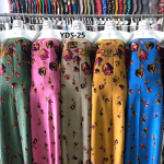 Rayon Fabric Manufacturer - Printed Batik Floral Pajama Dress