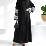 Muslimah Dress Manufacturer - Elegant Embroidered Cardigan