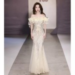 Bridal Fabric Supplier - High Quality Tulle Beads Lace