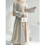 Muslimah Dress Manufacturer - Elegant Embroidered Cardigan