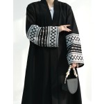 Muslimah Dress Manufacturer - Elegant Embroidered Cardigan