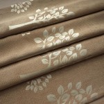 Jacquard Linen Fabric Supplier - Living Room Curtain Textile